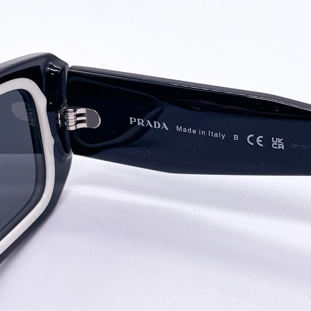 NEW PRADA UNISEX EYEWEAR SUNGLASSES PRADA PR06YS 09Q5S0 PRADA  PR 06YS - Picture 8 of 9